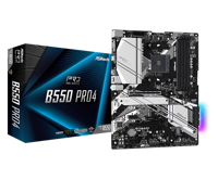 Материнская плата ASRock B550 PRO4, SocketAM4, AMD B550, ATX, Ret